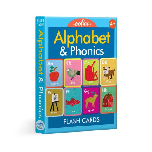 Alphabet And Phonics Flash Cards