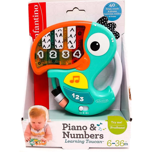 PIANO AND NUMBERS TOUCAN