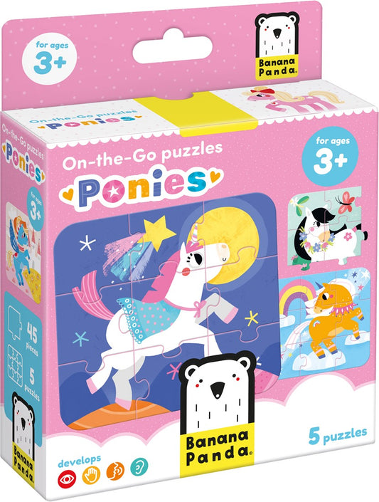 ON THE GO PUZZLES PONIES