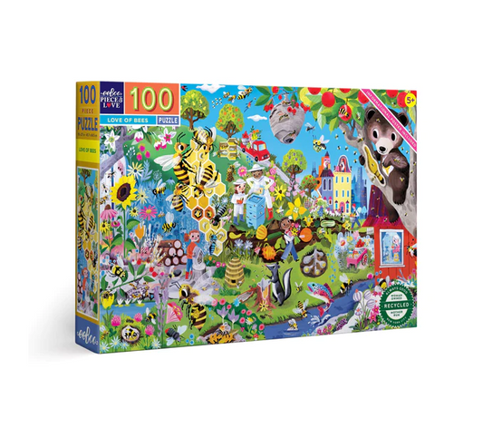LOVE OF BEES 100 PCS PUZZLE