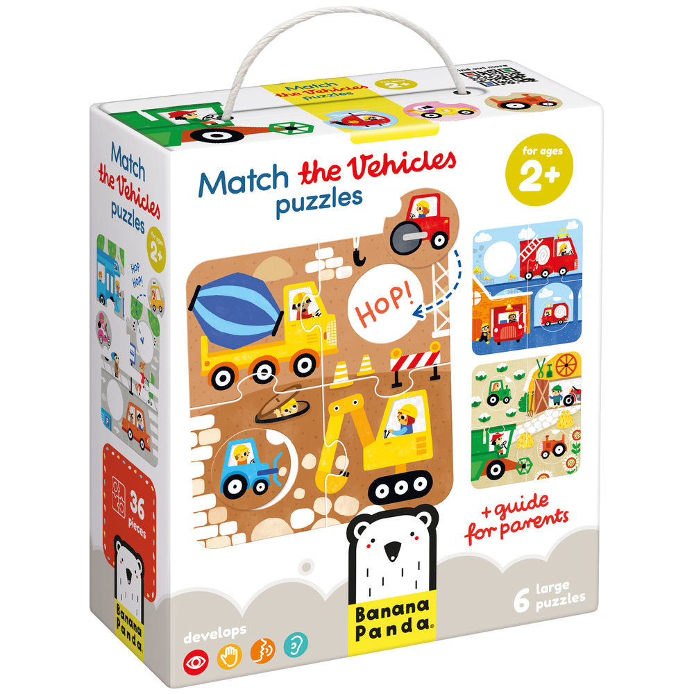 MATCH THE VEHICLES PUZZLES 2