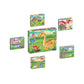 6 IN 1 MAGNETIC CUBE PUZZLE DINOSAURS SET