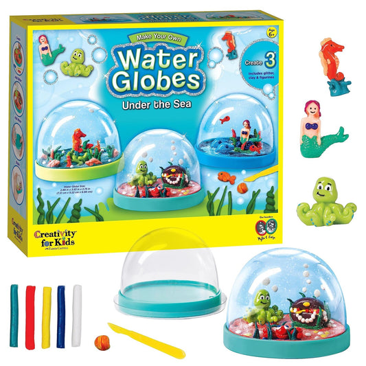 MAKE YOUR OWN WATER GLOBES UNDER THE SEA