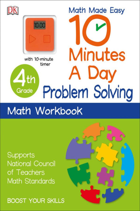 10 Minutes A Day Problem Solving 4 Gr