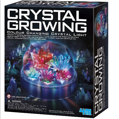 Crystal Growing Colour Changing