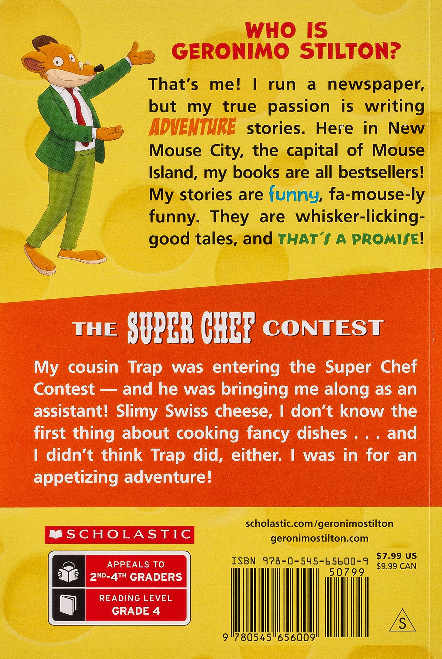 Geronimo Stilton #58 The Super Chef Contest