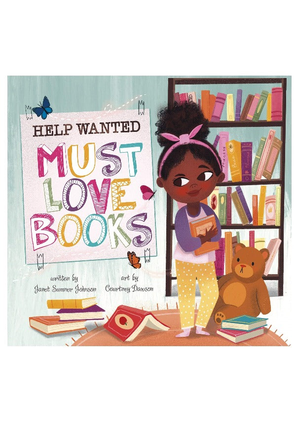 HELP WANTED MUST LOVE BOOKS