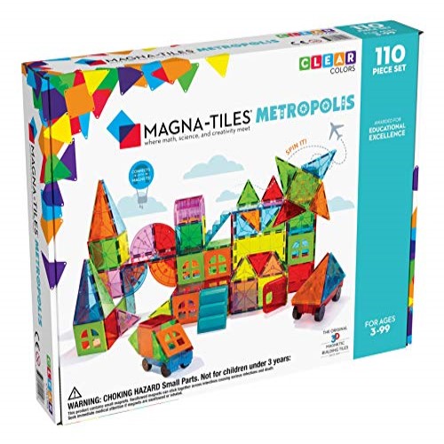 Magna Tiles Metropolis New 110 Pcs