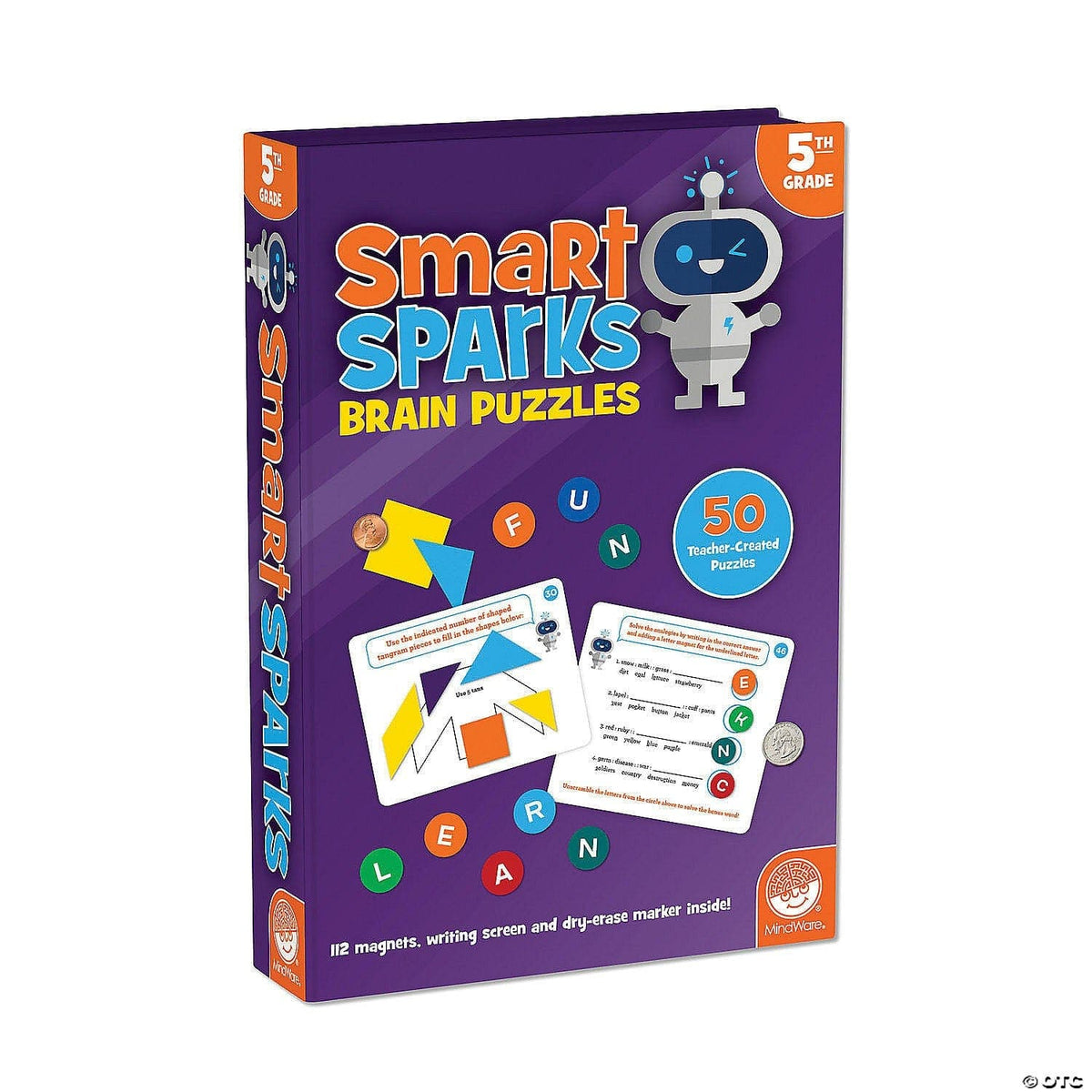 SMART SPARKS BRAIN PUZZLES 5TH