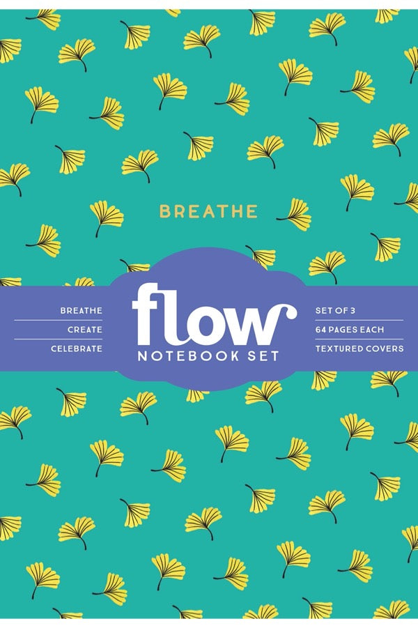 Breathe Create Celebrate Notebook Set