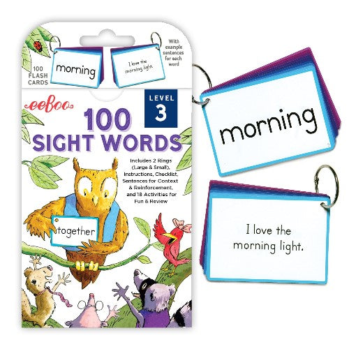 Sight Words Level 3 Flash Card