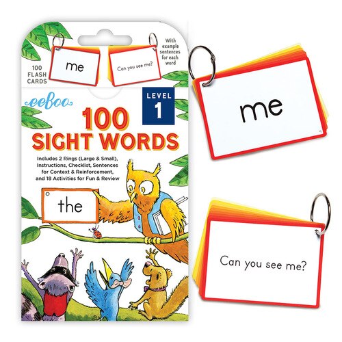 Sight Words Level 1 Flash Card